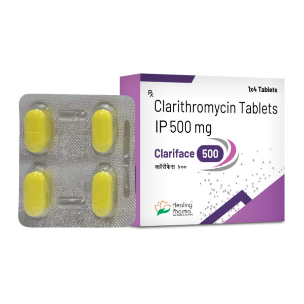 CLARIFACE 500 (500mg Clarithromycin)