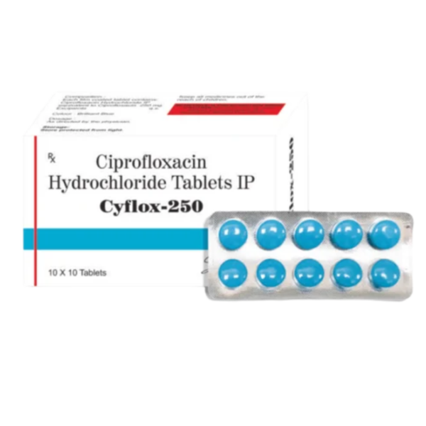 CYFLOX 250 (250mg Ciprofloxacin)