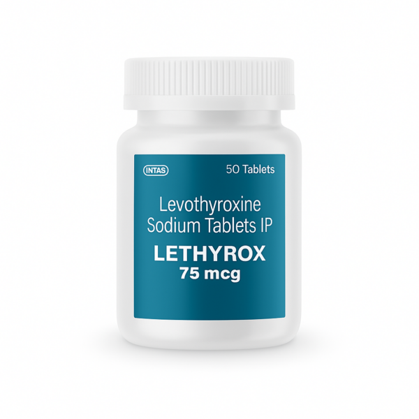 LETHYROX 75 (75mcg Levothyroxine)
