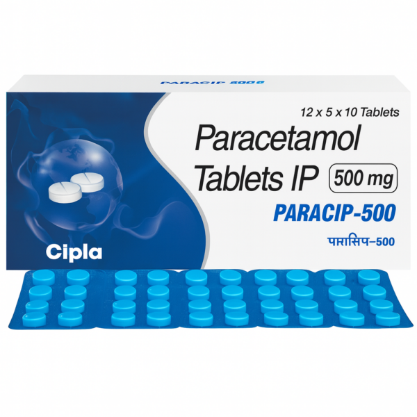 PARACIP 500 (500mg Acetaminophen)