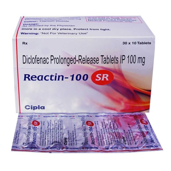 REACTIN 100 SR (100mg Diclofenac SR)