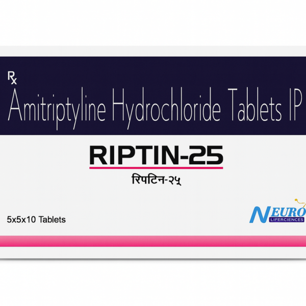 RIPTIN 25 (25mg Amitriptyline)