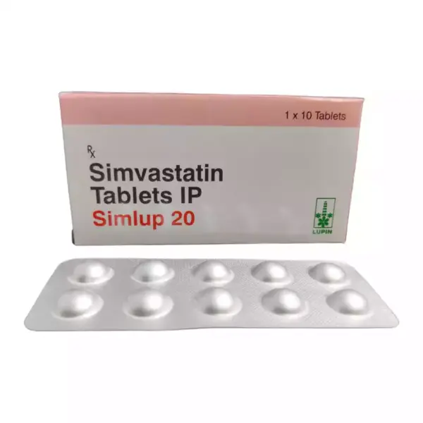 SIMLUP 20 (20mg Simvastatin)