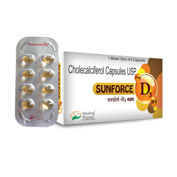 SUNFORCE 60 (60K Vitamin D3)