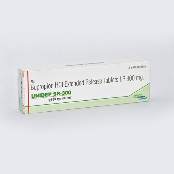 UNIDEP 300 (300mg Bupropion)