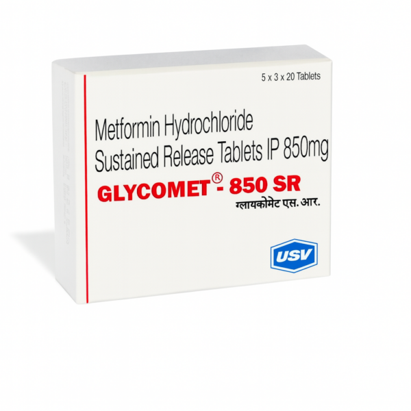 GLYCOMET SR 850 (850mg Metformin)