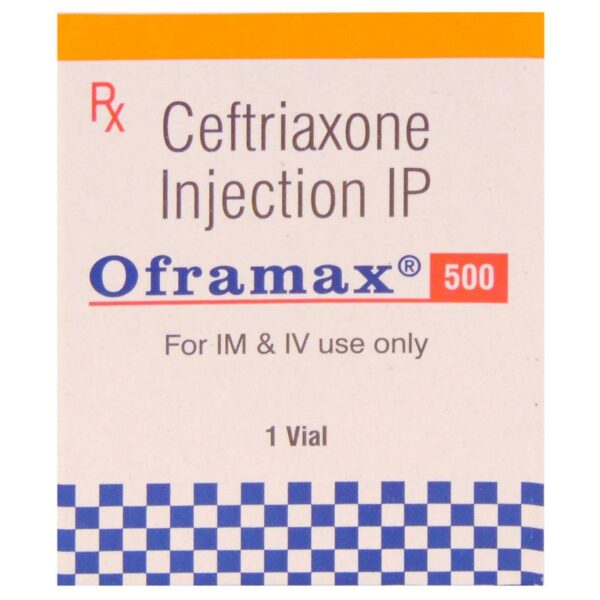 OFRAMAX Injection (1gm Ceftriaxone)