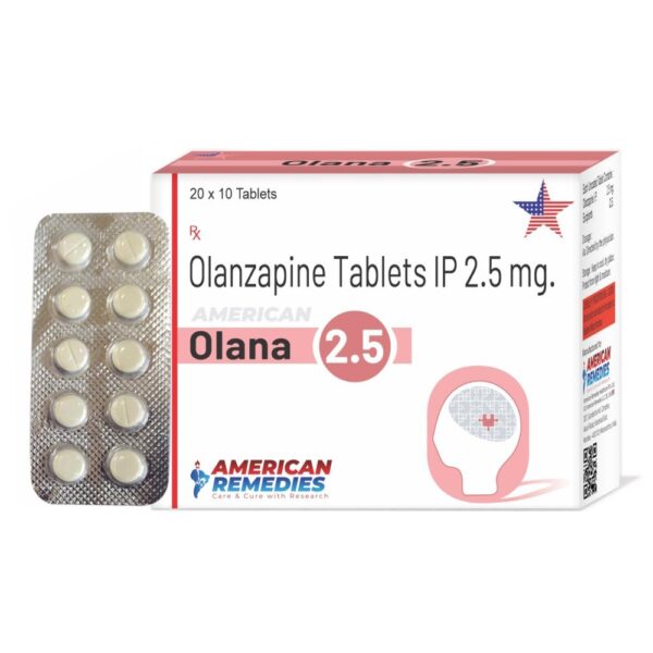 OLANA 2.5 (2.5mg Olanzapine)