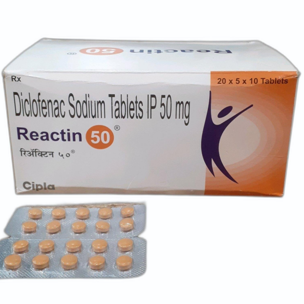REACTIN 50 (50mg Diclofenac)